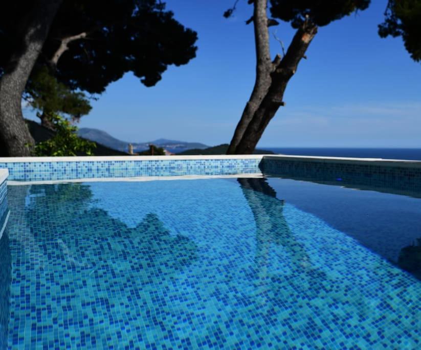 Wave N' Sea Apartment With A Private Pool 杜布罗夫尼克 外观 照片